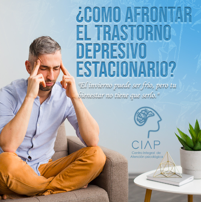 Diseño para redes sociales hombre sentado con estres en la cabeza